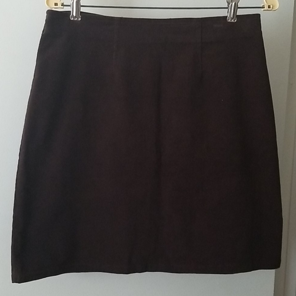 High Sierra vintage short brown corduroy skirt